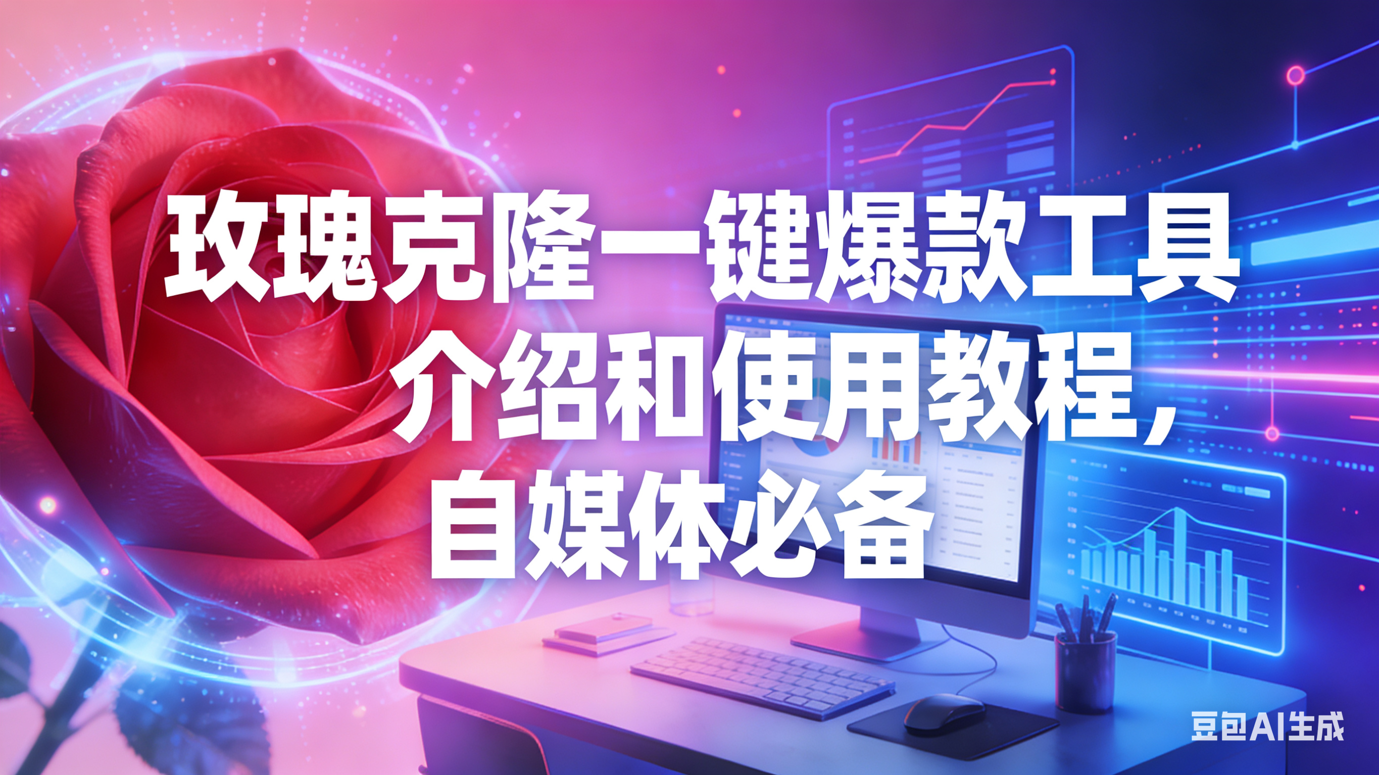 （16772期）玫瑰克隆工具，自媒体必备，一键爆款工具详细介绍和使用教程-站源网