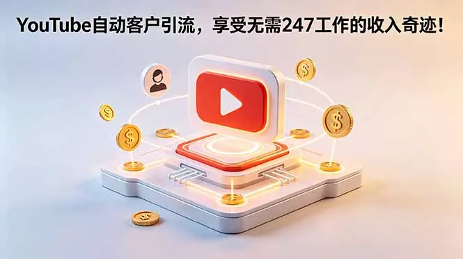 YouTube 自动客户引流，享受无需 247 工作的收入奇迹！【原创双语字幕】