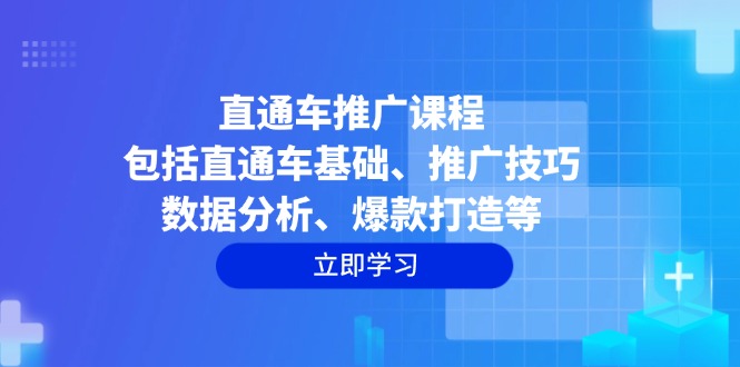 （14001期）直通车推广课程：包括直通车基础、推广技巧、数据分析、爆款打造等-站源网